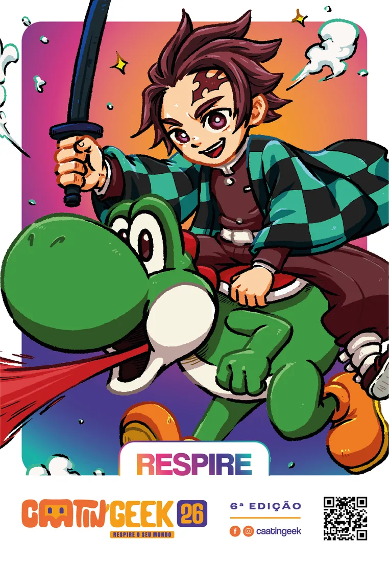 Credencial RESPIRE — Tanjiro